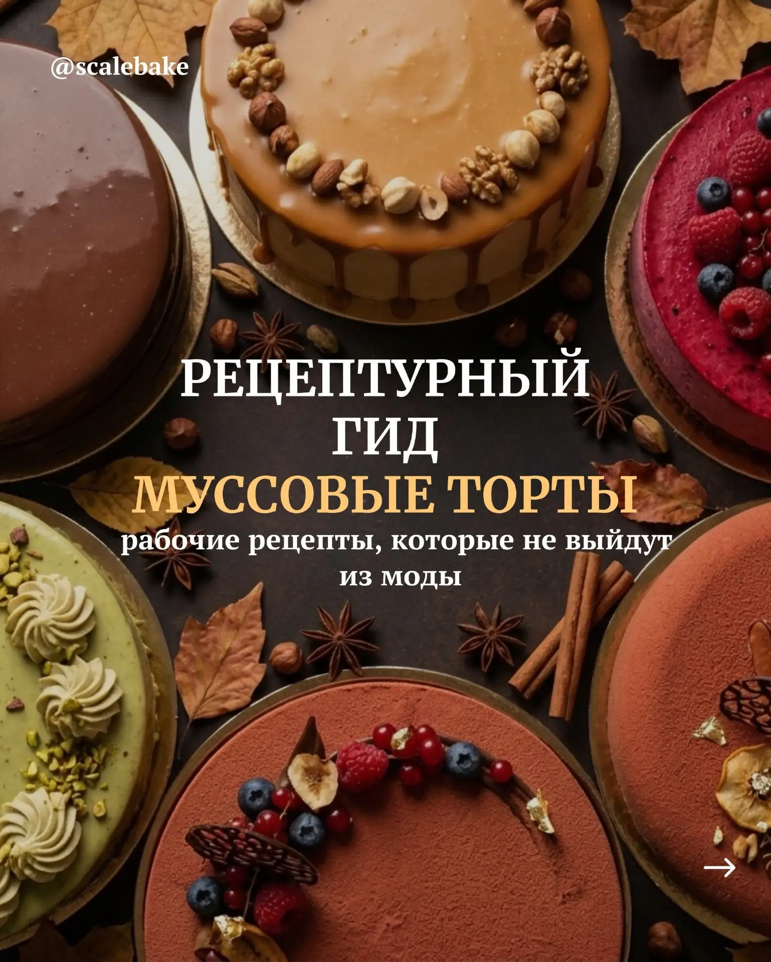 4 Рецепта Муссовых Тортов🍰