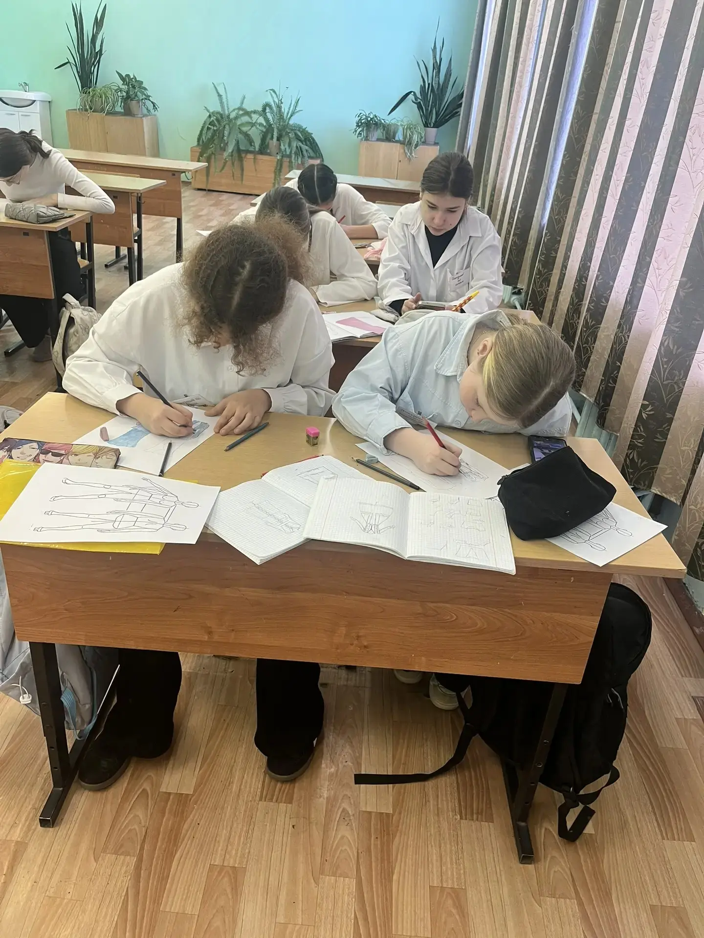 В нашей школе продолжается Метапредметная неделя. 18 февраля  прошел день труда (технологии), изобра