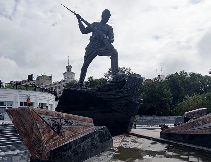 В Хабаровске открыт первый в России мемориал посвящённый разгрому милитаристской Японии...
