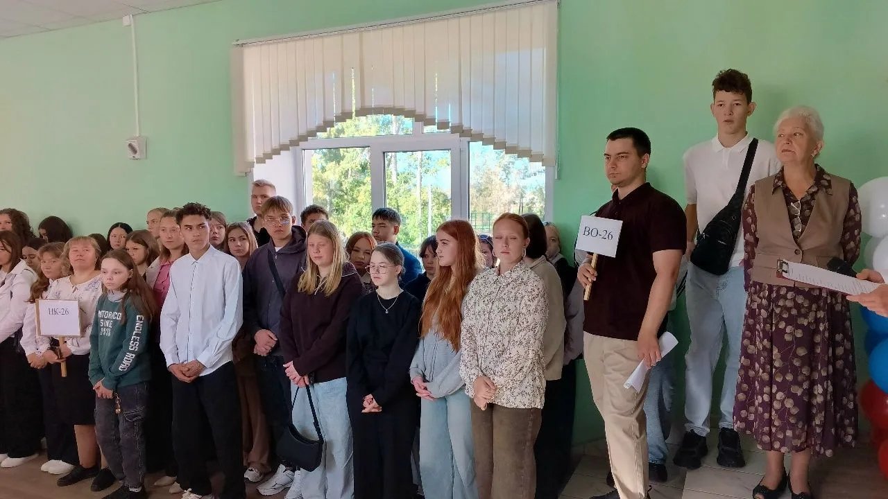Торжественная линейка для первокурсников!🌸