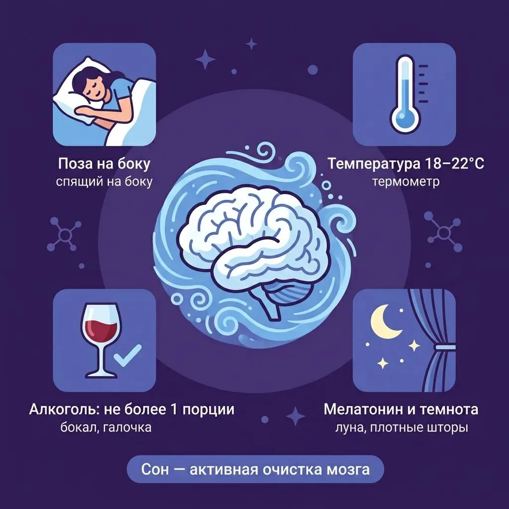 ГЛИМФАТИЧЕСКАЯ СИСТЕМА: как очистить мозг во сне

Вы уже знаете, что сон критичен для здоровья.
Во в