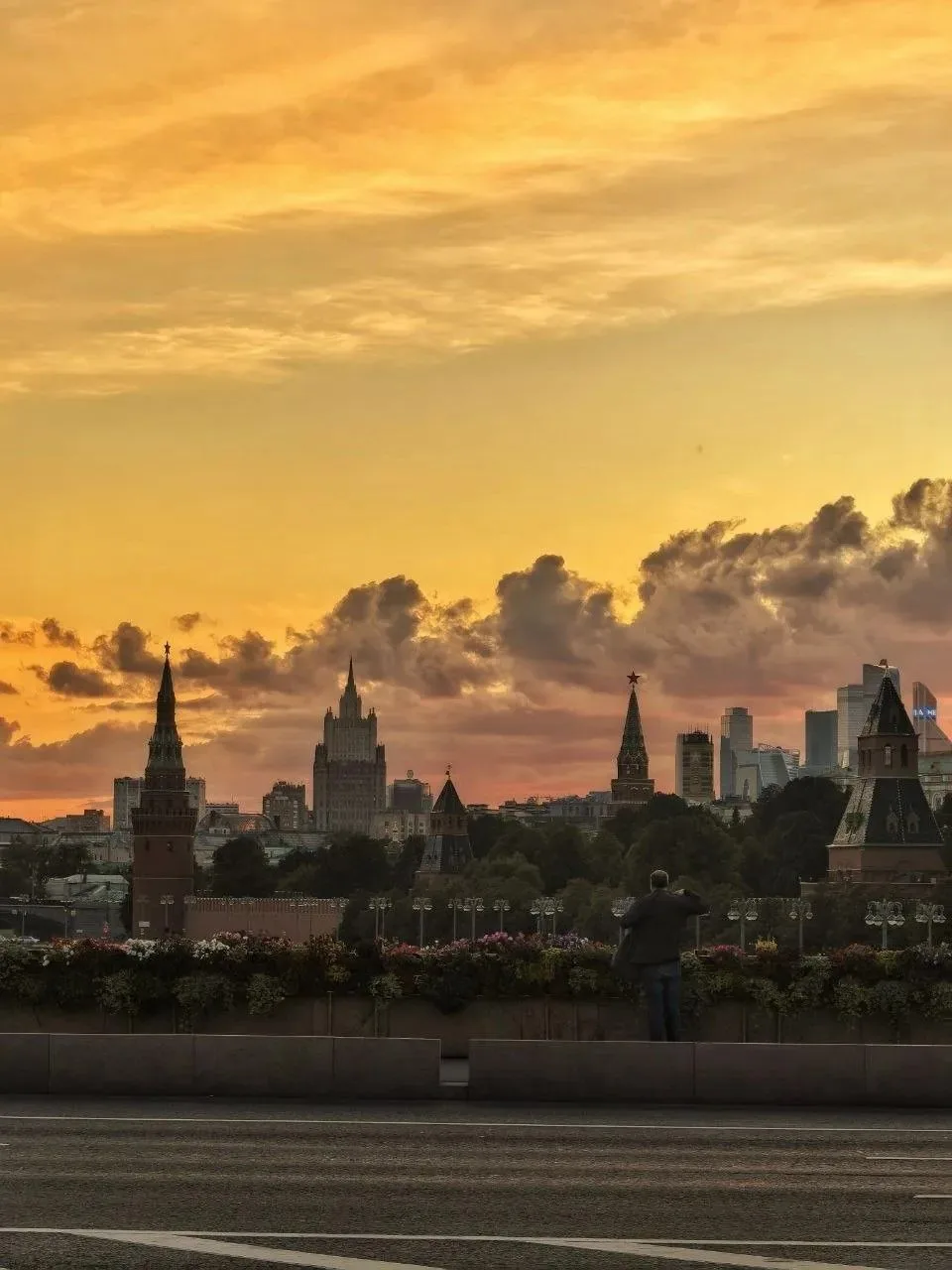 Немного закатного солнышка для настроения 🌤