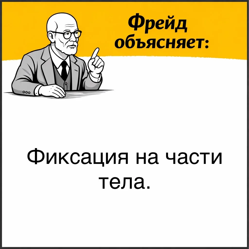 Фрейд обращал внимание на то, что иногда сексуальный интерес сосредотачивается не на че...