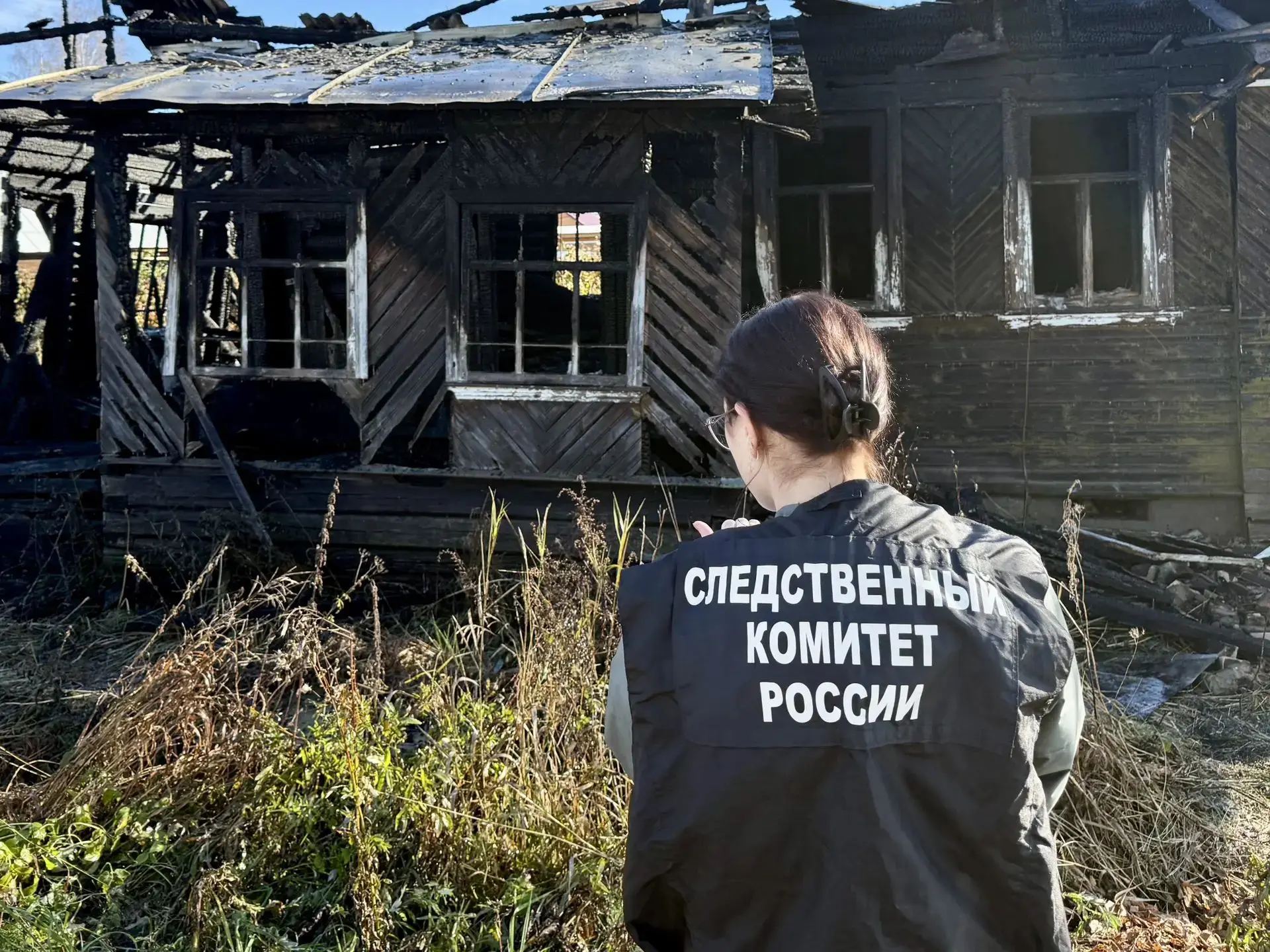 ❗ 43-летний мужчина погиб при пожаре в Тотьме