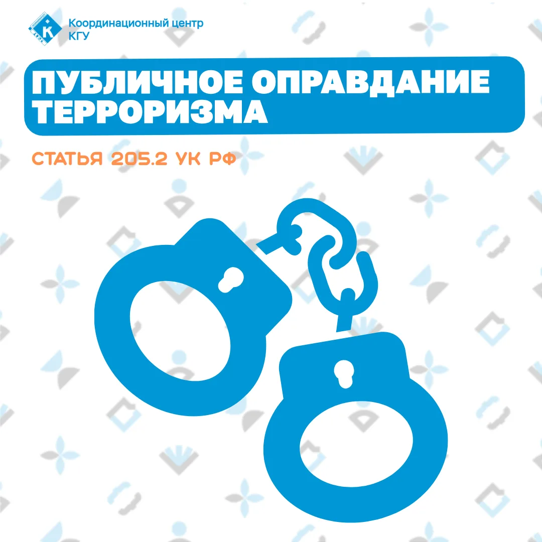 🔵 Статья 205.2 - Публичное оправдание терроризма