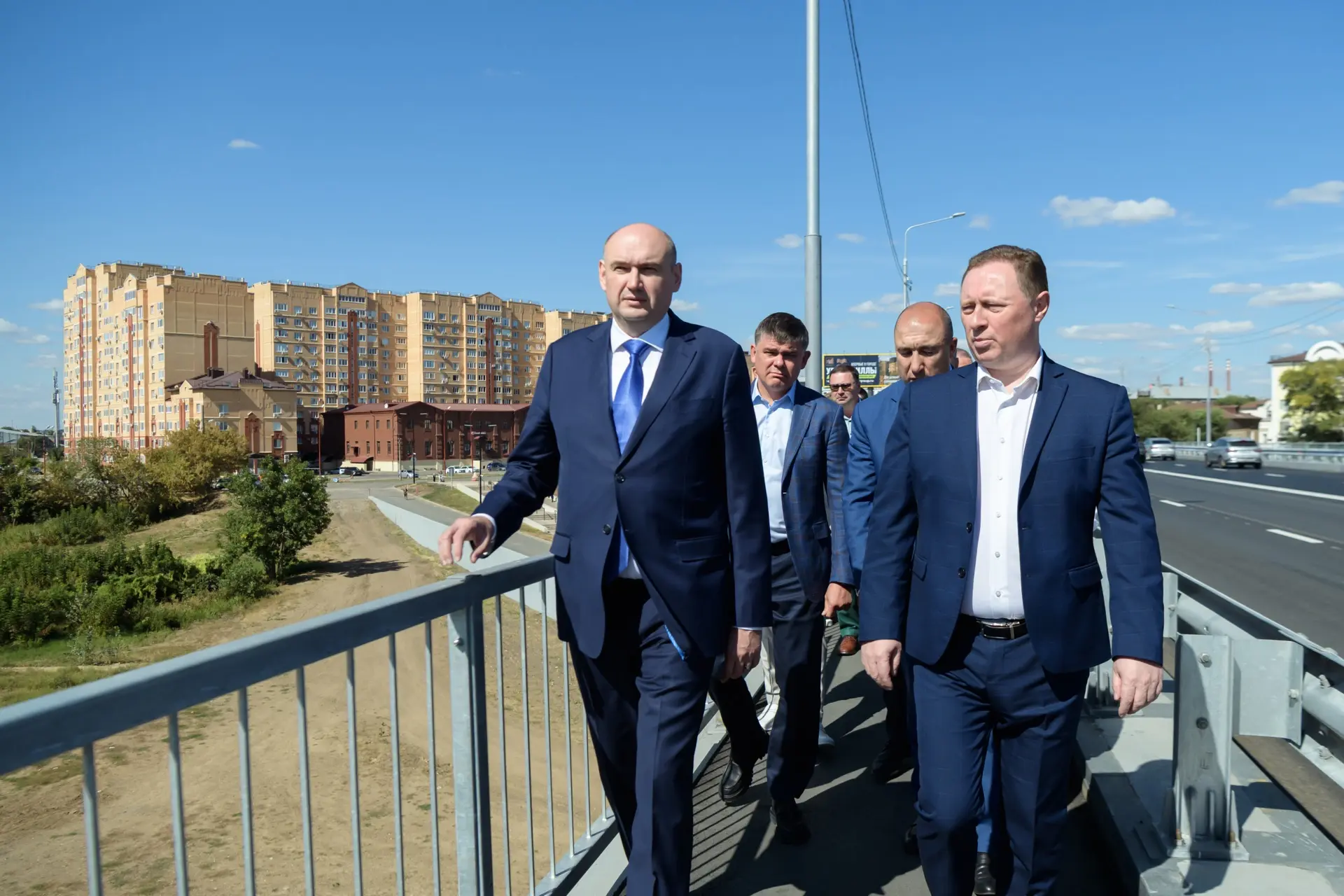 🚀В Оренбурге открыли движение по мосту через Урал на улице Донгузской
