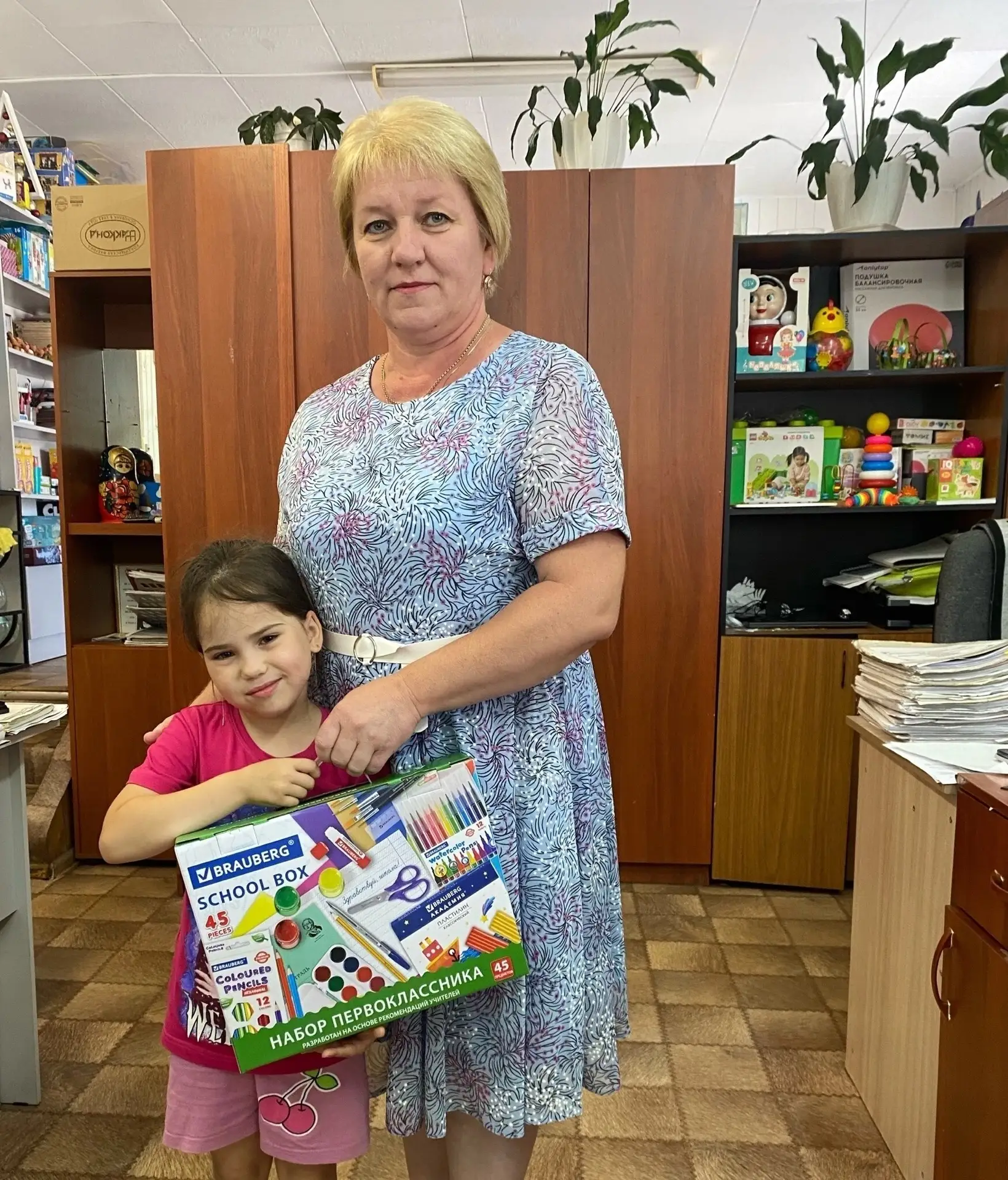 В Темниковском районе началась благотворительная акция «Здравствуй, школа»! 10 первокла...