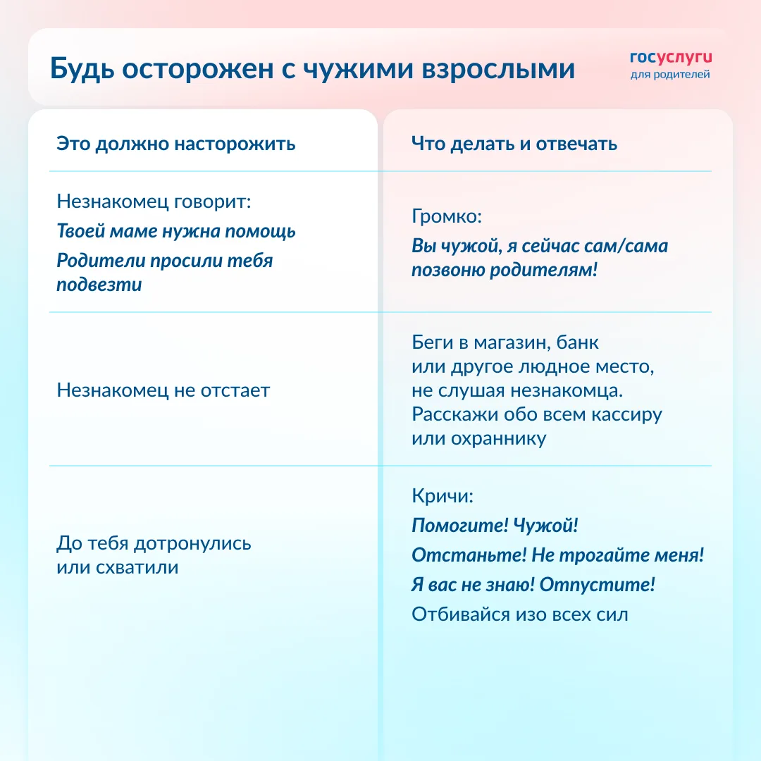 ❗️ Напомните это детям прямо сейчас ради их безопасности  Ребенок на улице без родителей может стать