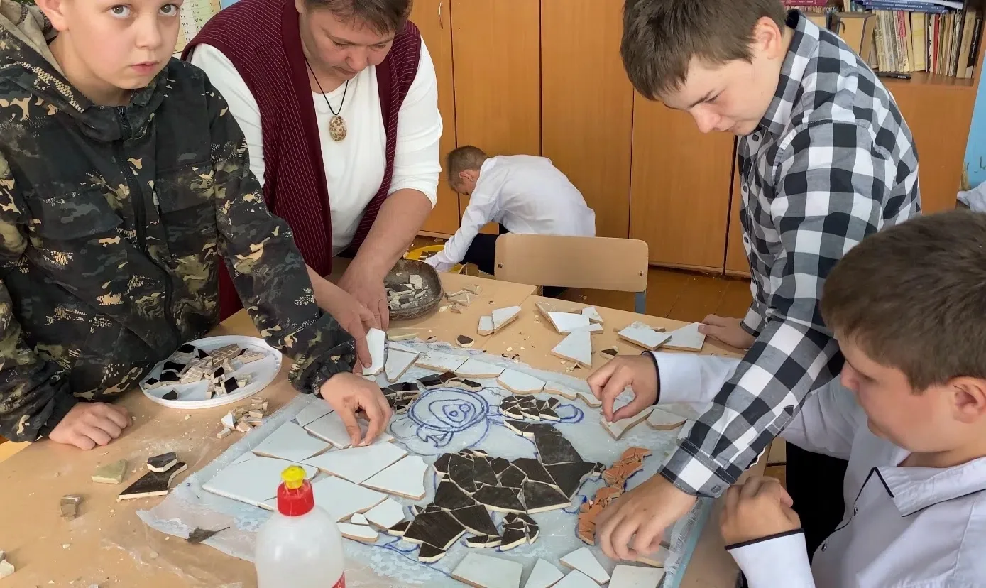 🧑‍🎨Творческая мастерская «Животные в мозаике»