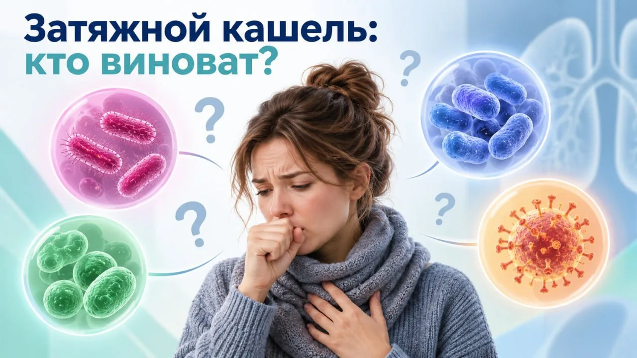 Кашель не проходит несколько недель. Что это — последствия вирусной инфекции или причин...