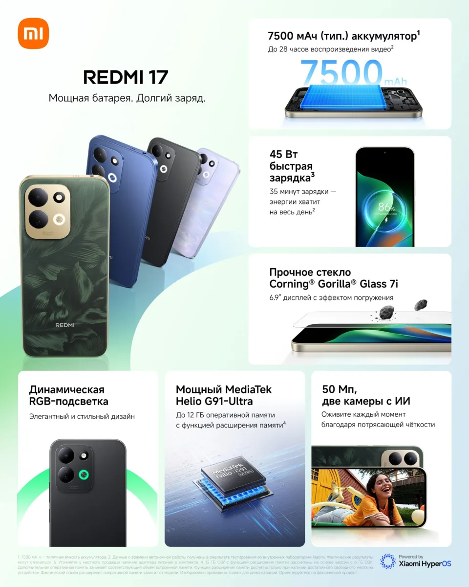 🔥 REDMI 17 только появился в России — а в FASTOO уже можно забрать его сейчас