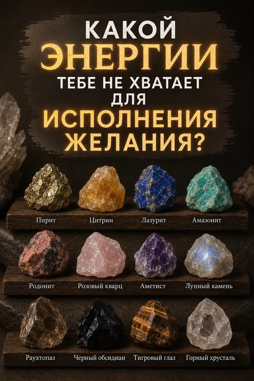 ✨ Закрой глаза на несколько секунд… ✨
Сделай глубокий вдох и подумай о своей самой важной цели или ж