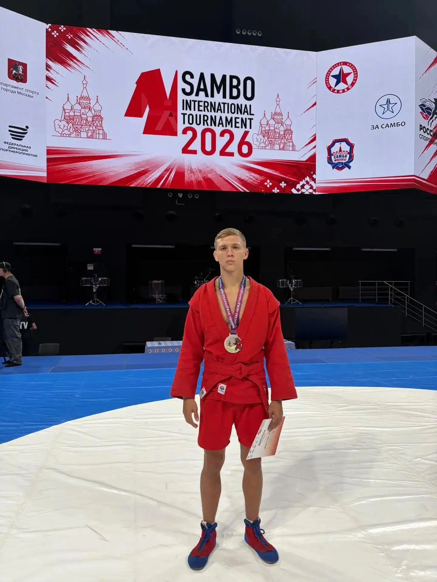 💪Выксунец взял серебро на международных соревнованиях по самбо