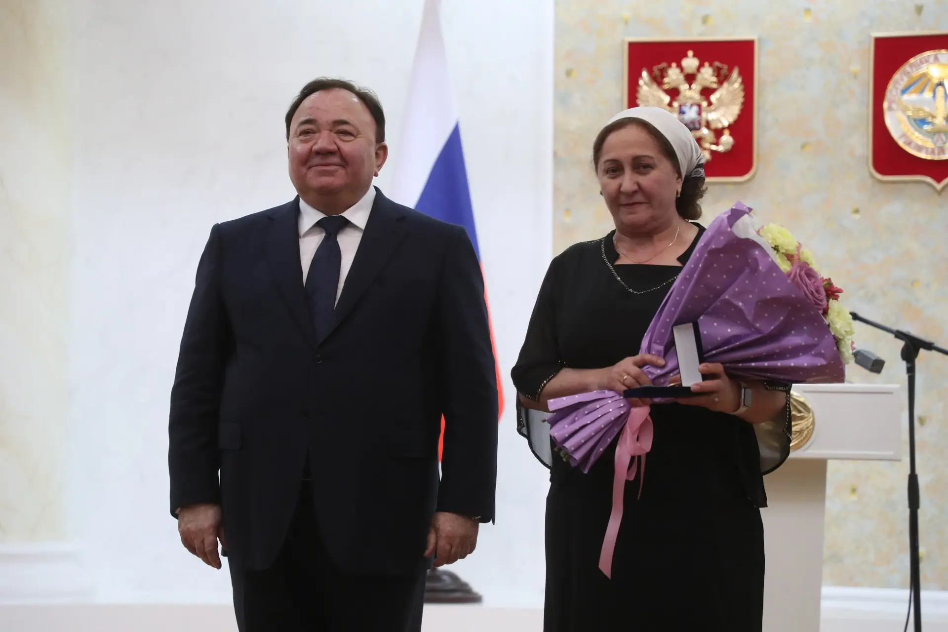 В Администрации Главы Республики Ингушетия состоялась торжественная церемония вручения ...