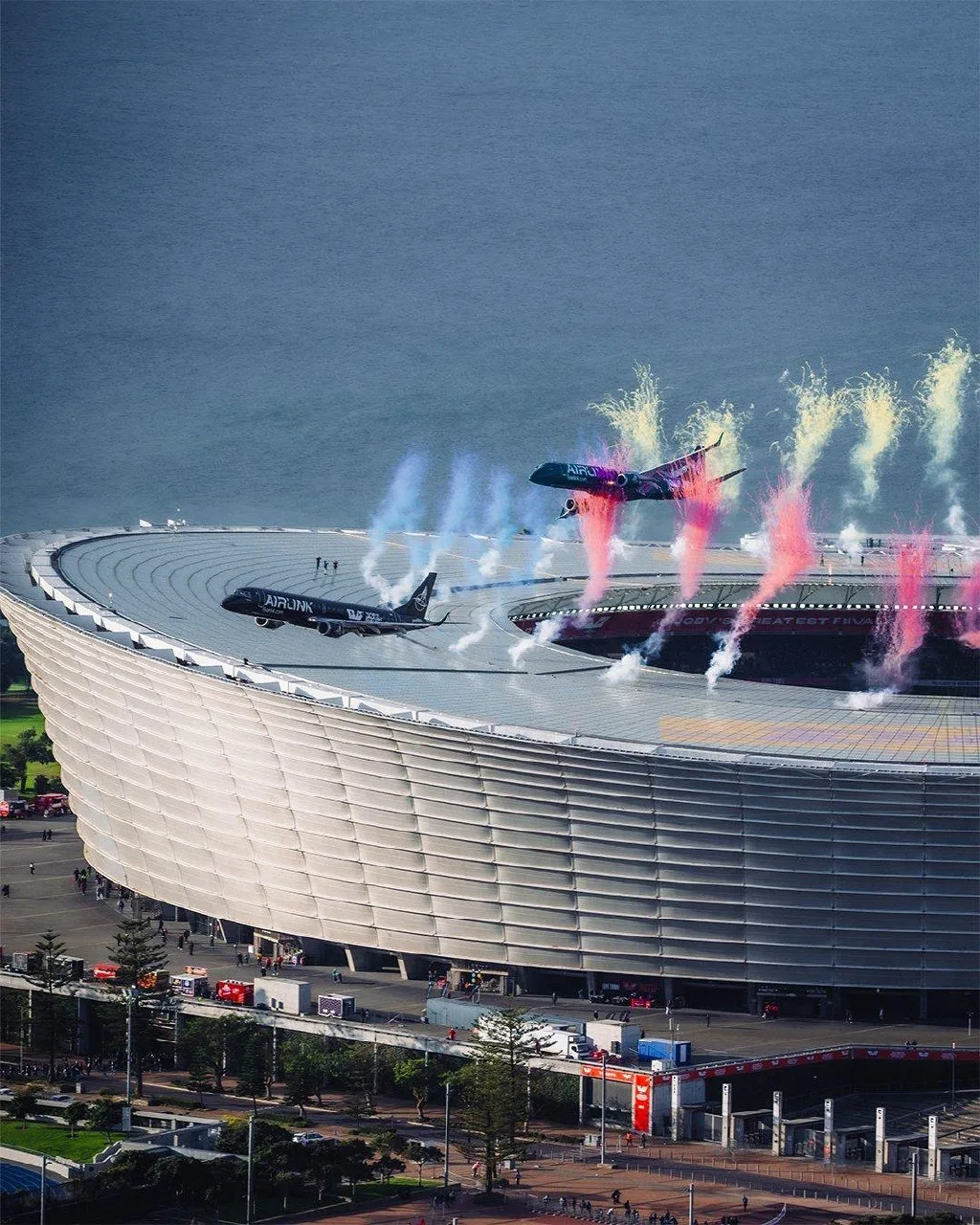🇿🇦 Авиакомпания Airlink: пролёт над DHL Stadium был безопасным и согласованным
