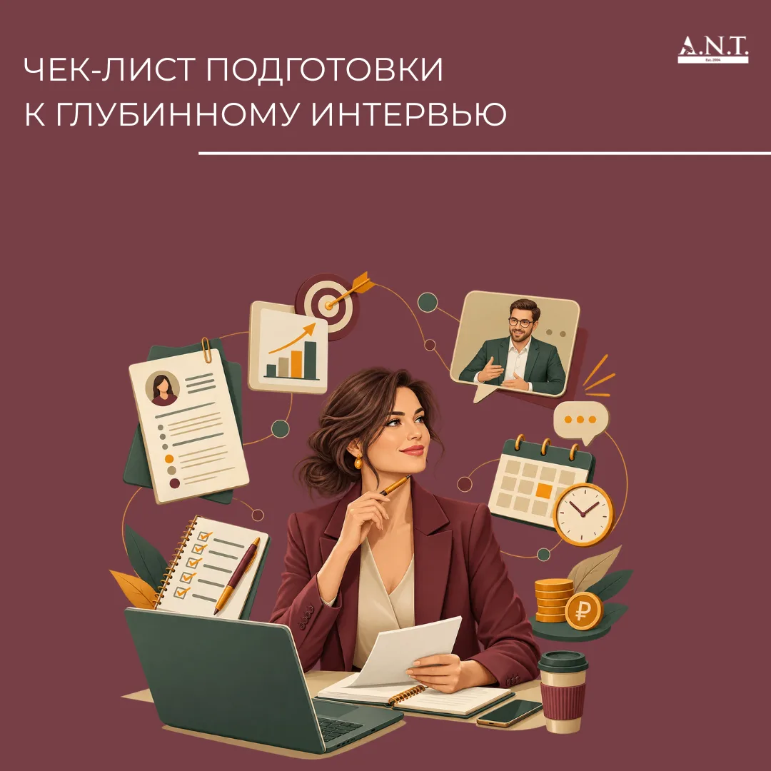 Чек-лист подготовки к глубинному интервью