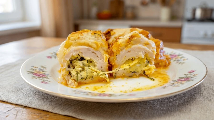 Куриные рулетики