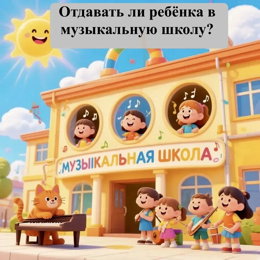 Отдавать ли ребёнка в музыкальную школу?

Если Вы задумываетесь о том, нужно ли Вашему ребенку посещ