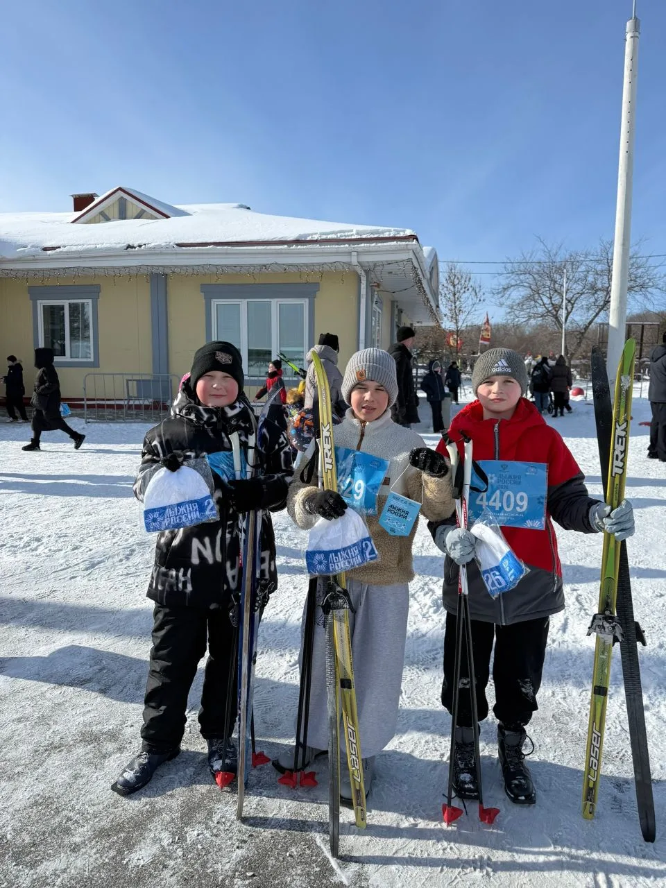 🎿14 февраля в Экологическом парке состоялась Всероссийская массовая лыжная гонка «Лыжня России – 202