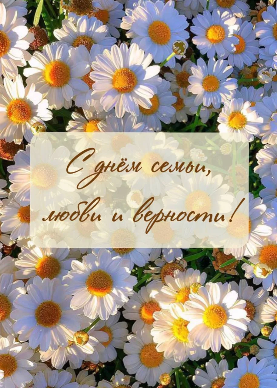Семья является главной опорой и самым большим богатством. От всей души желаем вам любви, верности и 
