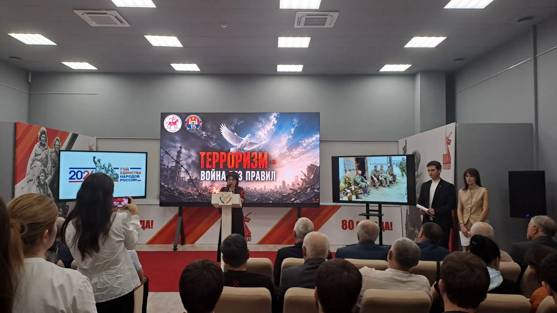 Открытие выставки в музее им. В.В. Макаровой.