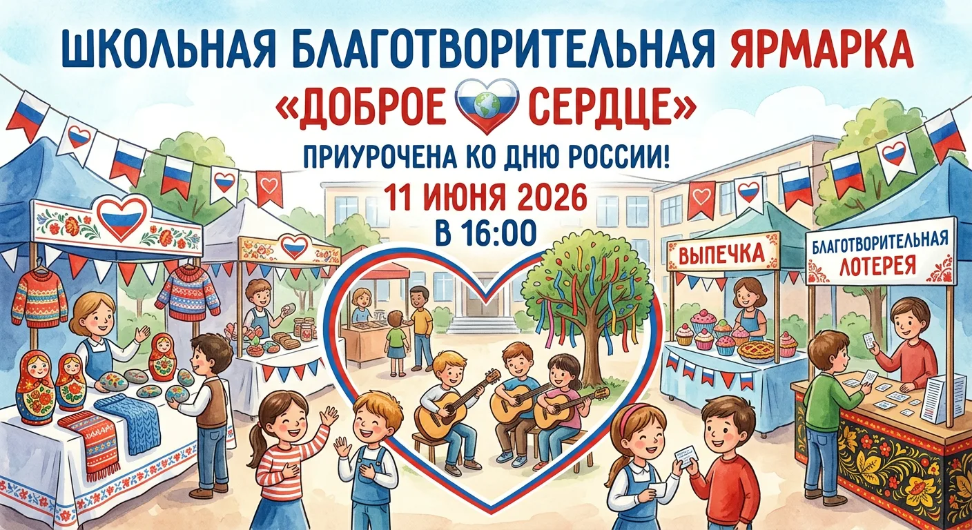 Благотворительная ярмарка «Доброе сердце» ❤️