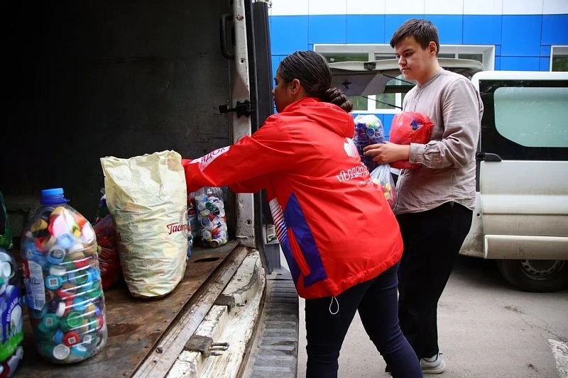 В Воскресенске прошла масштабная экологическая акция «Добрые крышечки»  В Воскресенске в пятый раз п