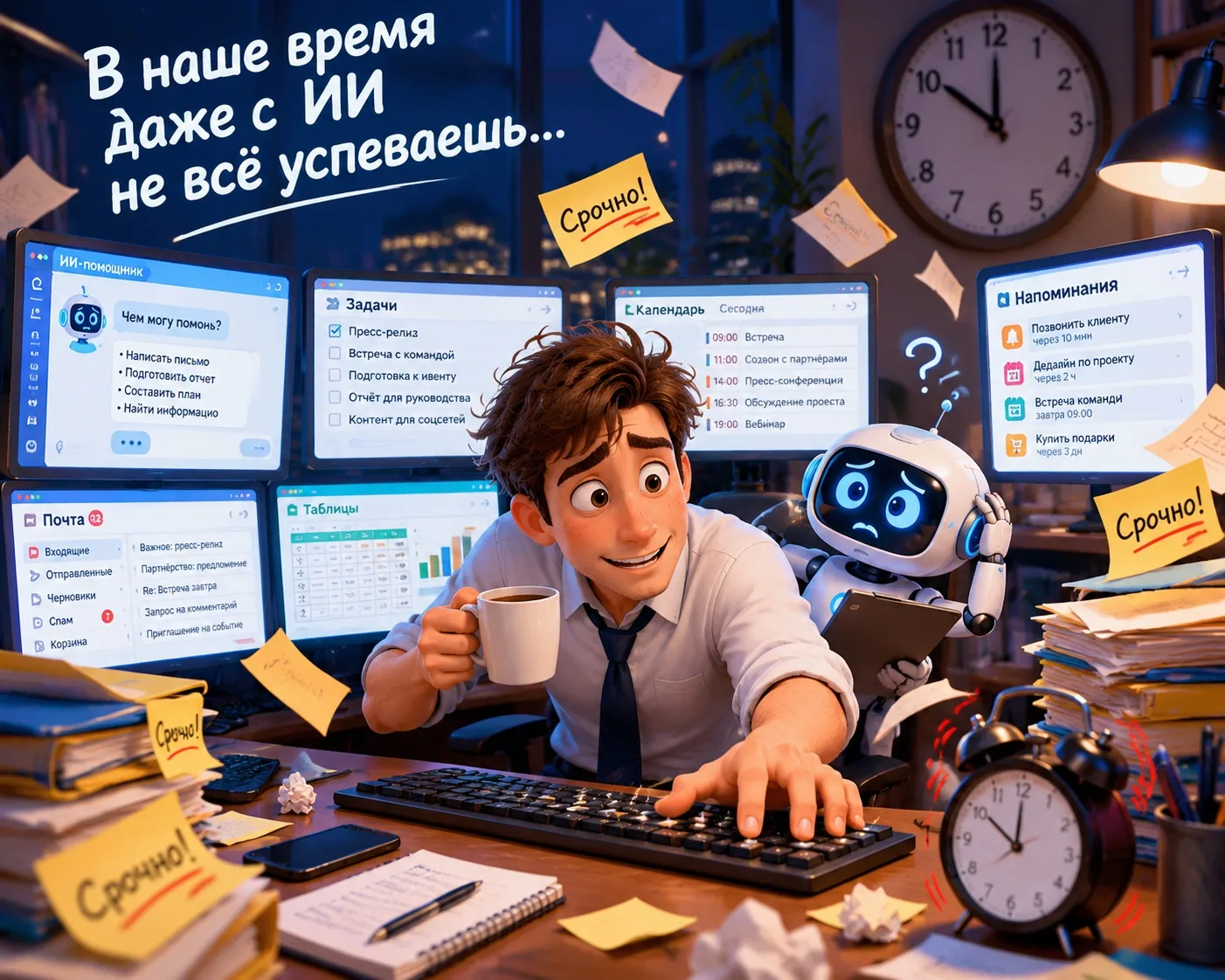 Друзья, небольшая пауза в контенте – не потому, что нечем делиться