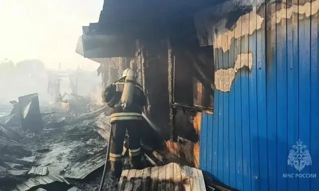В Омской области в жутком пожаре погиб человек

Возгорание произошло накануне вечером в Калачинском 