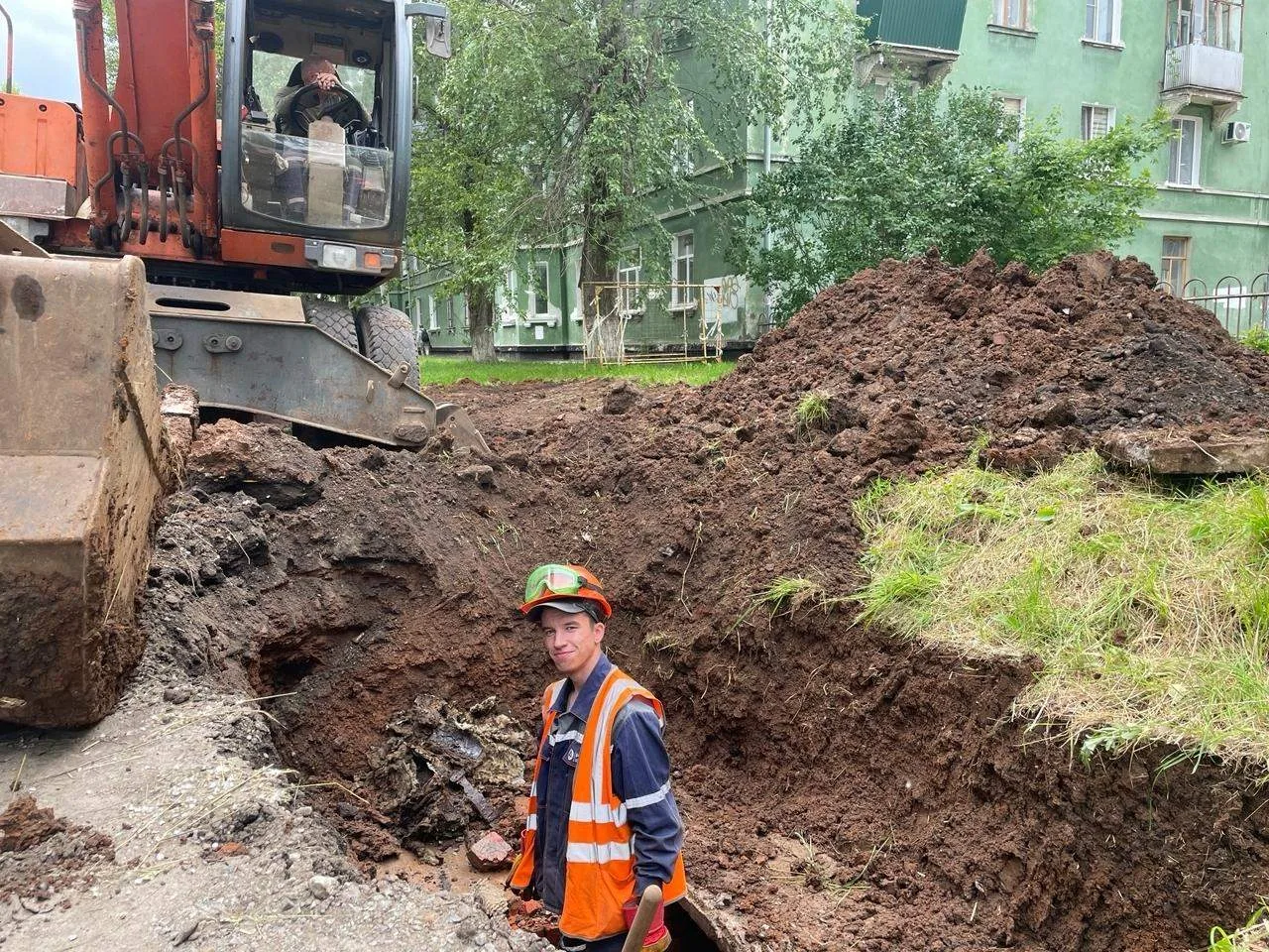 ⚡ В Глазове продолжают восстанавливать горячее водоснабжение