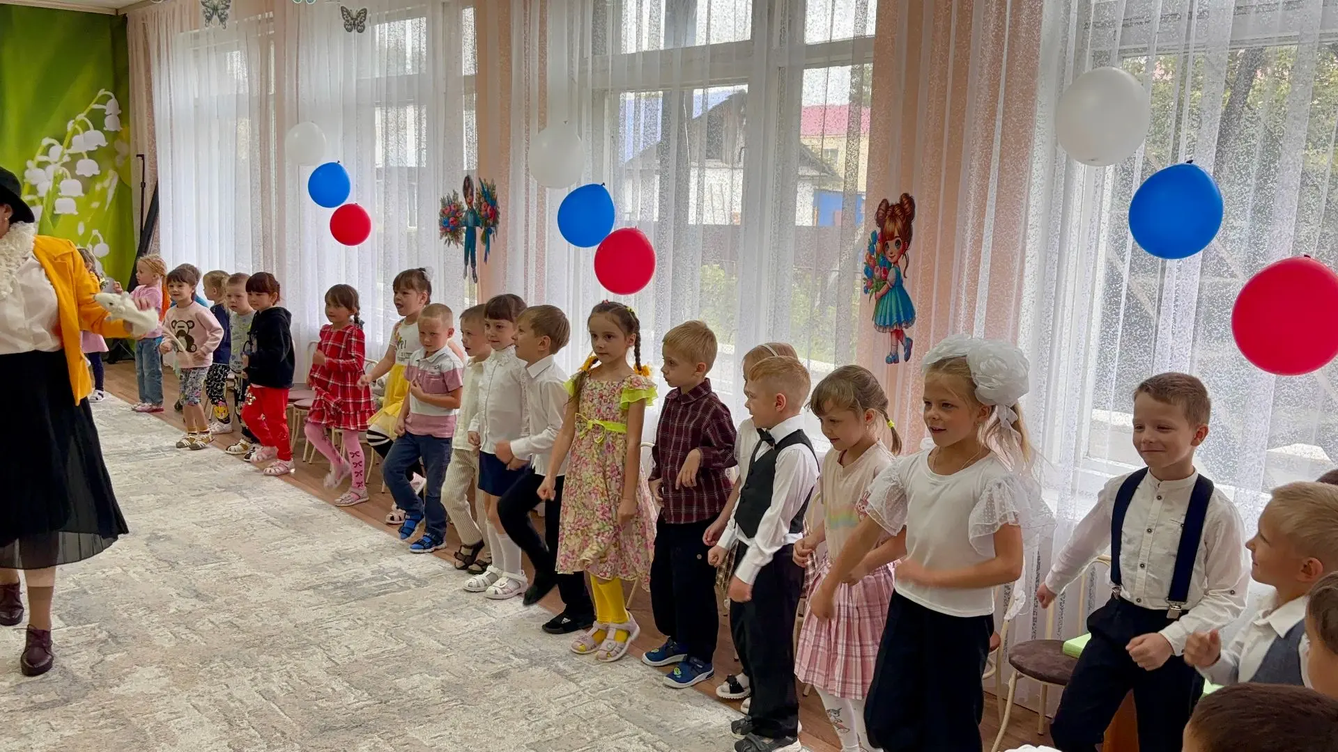 🎉 День знаний в Красноярском детском саду №1 — день получился по-настоящему насыщенным...