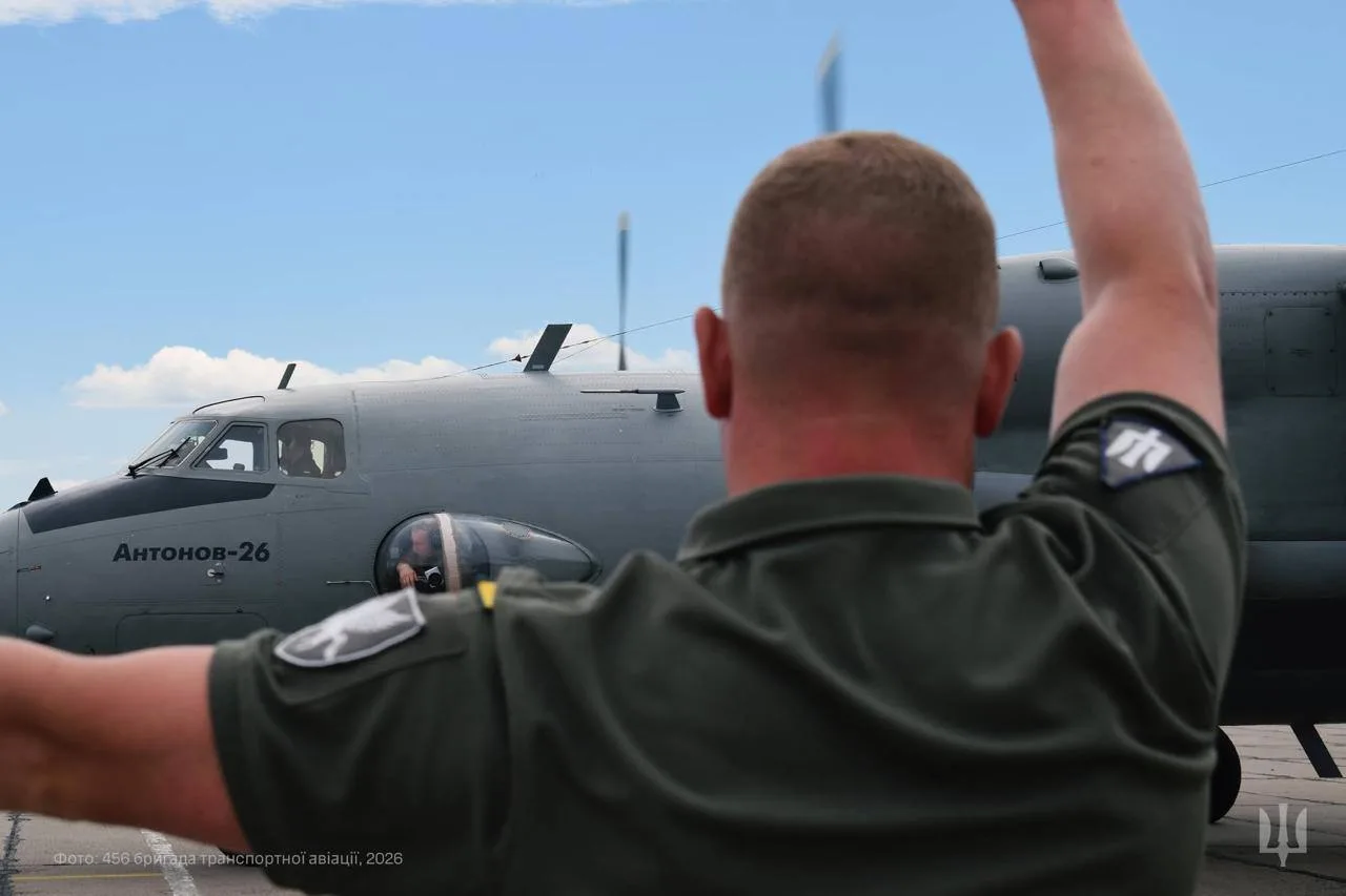 Ан-26 противника из состава 456 транспортной бригады.
