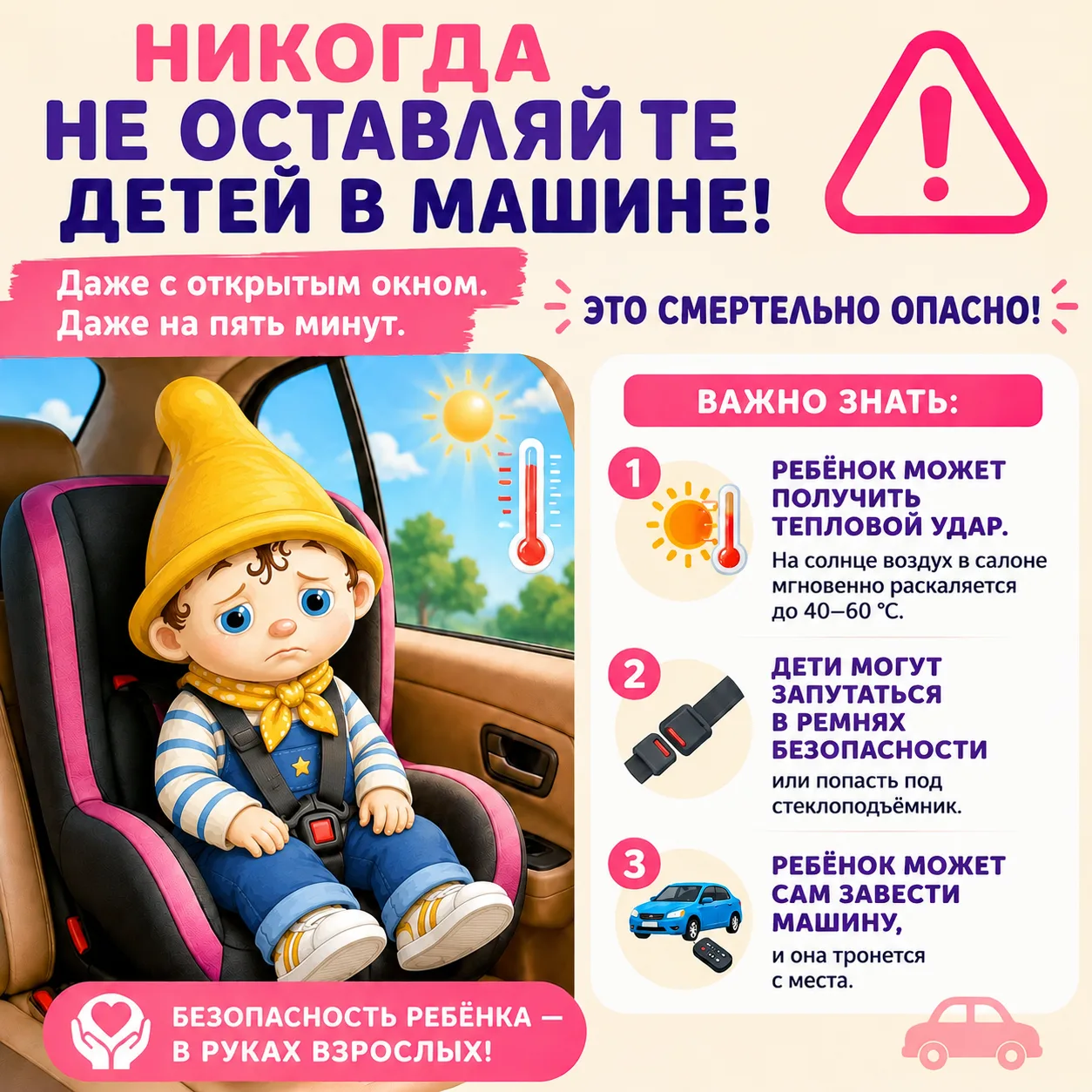🚗 Не уходите. Не рискуйте. Не оставляйте.