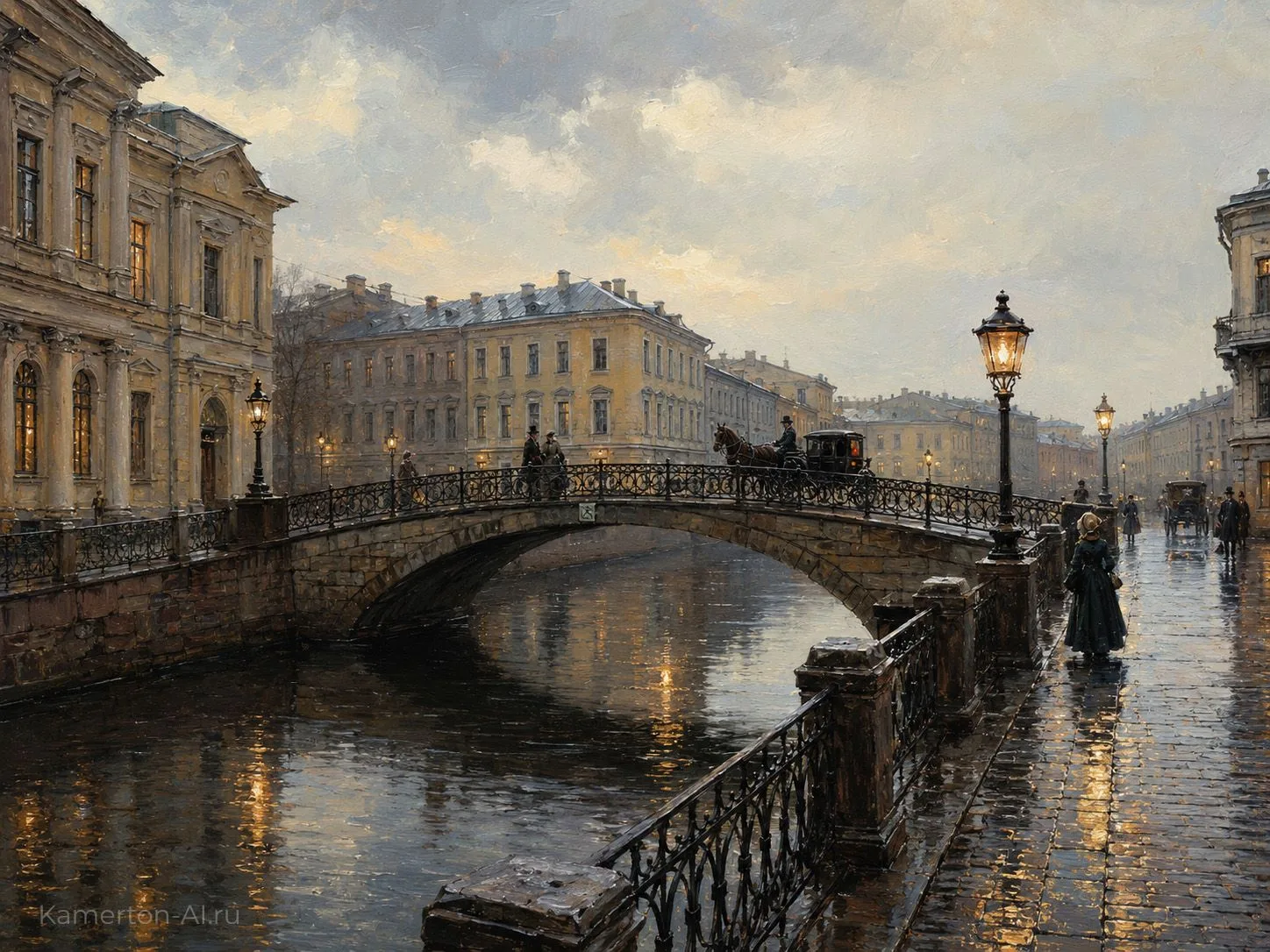Вера рисует. И снова Питер.