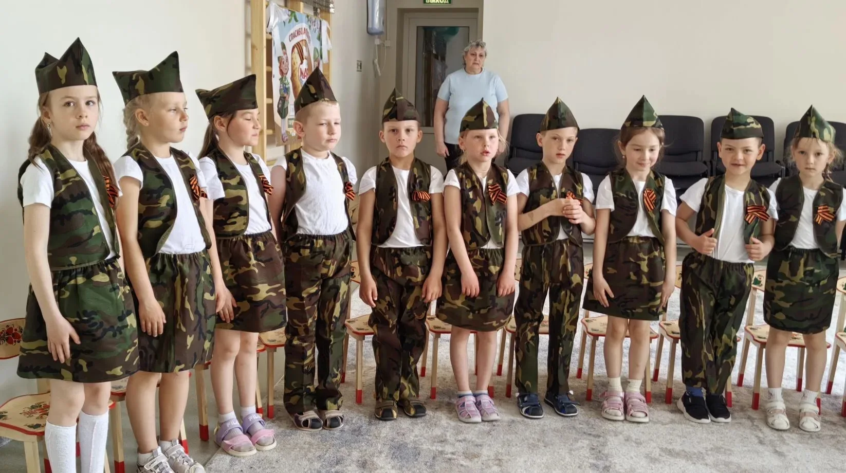 День Победы в группе "Карамельки": Память и Гордость