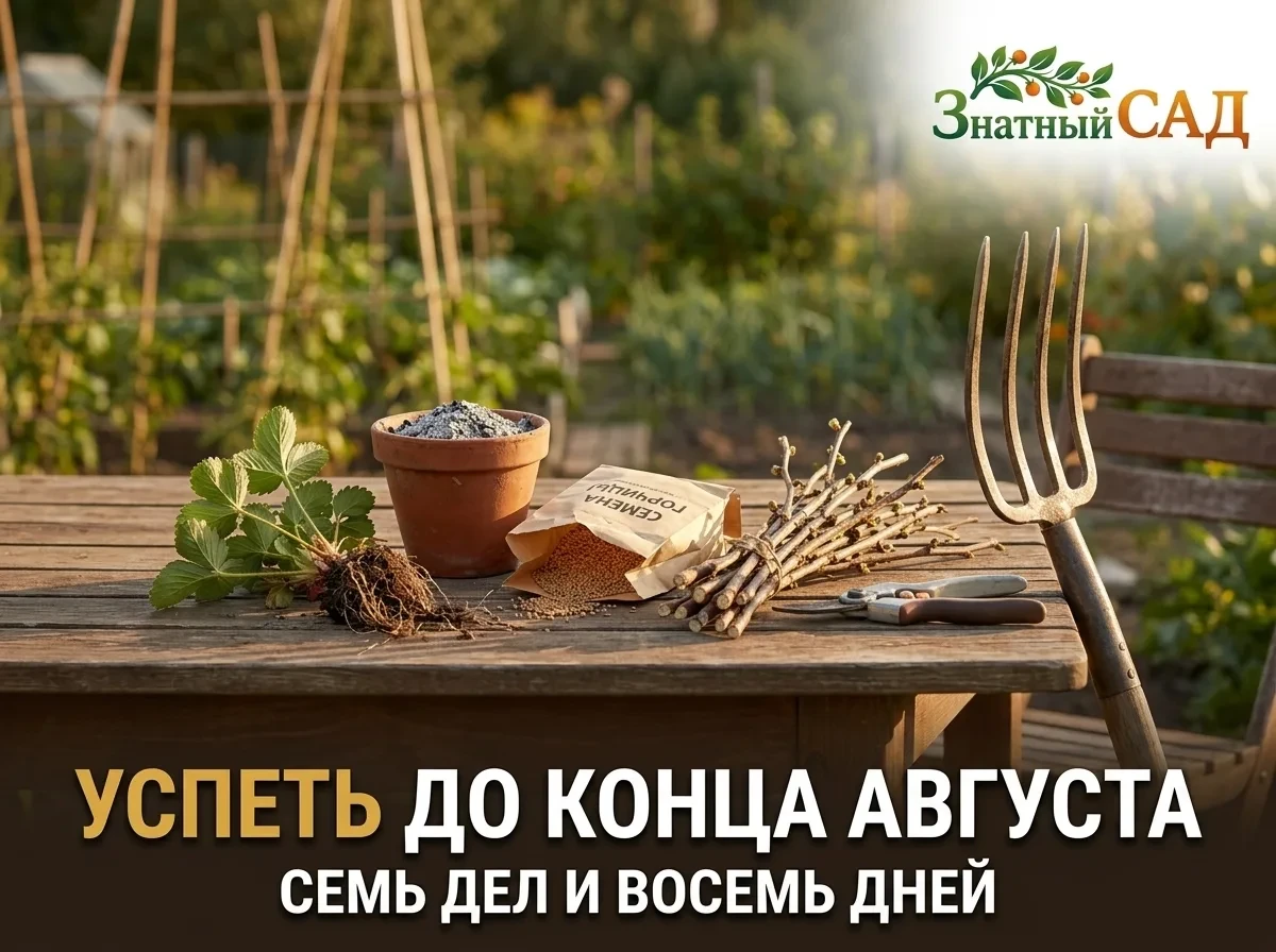 📋 ЧТО УСПЕТЬ ДО КОНЦА АВГУСТА
