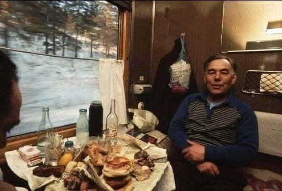 Атмосфера в Советском поезде! Ездили? 🥺