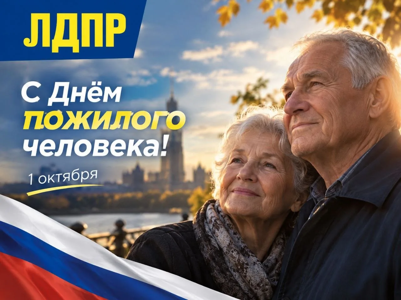 🇷🇺 С Днём пожилого человека!