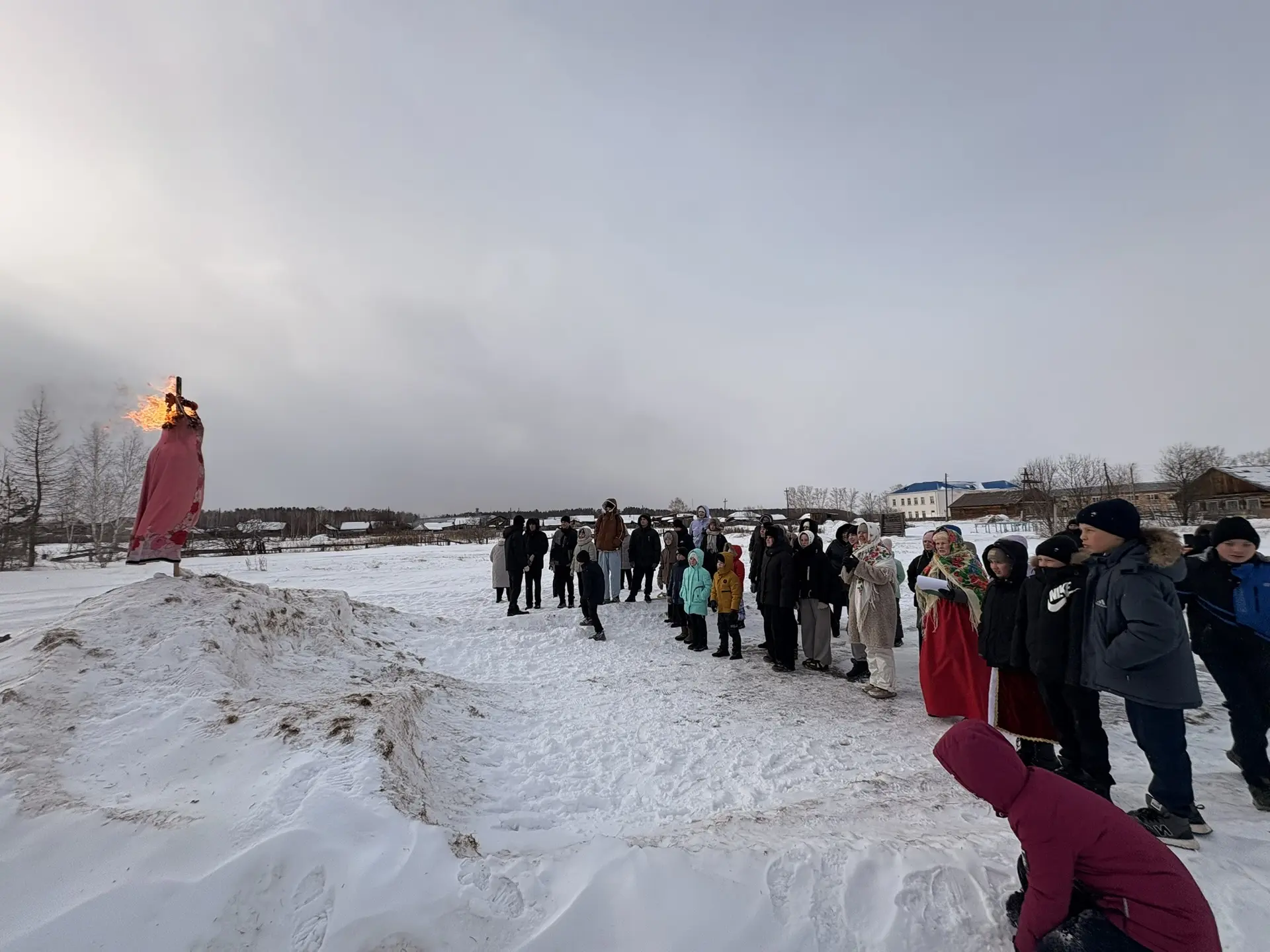 Замечательный народный праздник «Масленица» прошёл в нашей школе 🥞