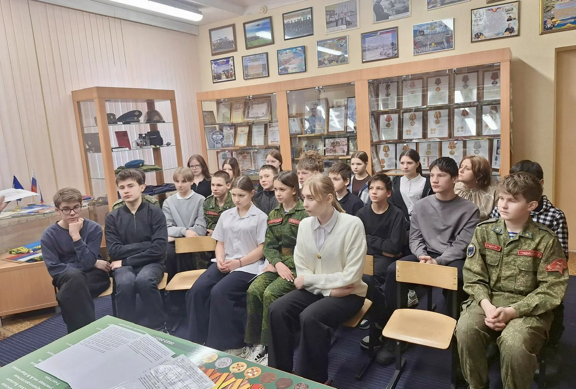 ✅В преддверии Дня памяти о россиянах, исполнявших служебный долг за пределами Отечества, в первом уч