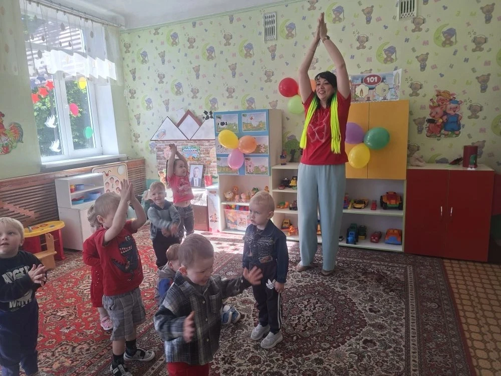 02.06.2026 г в ГБДОУ «ДЕТСКИЙ САД № 4 Г.О. ХАРЦЫЗСК» ДНР в 1-младшей группе прошло разв...