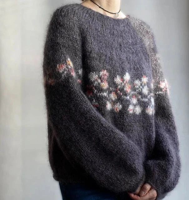 Пуловер. Описание🧶