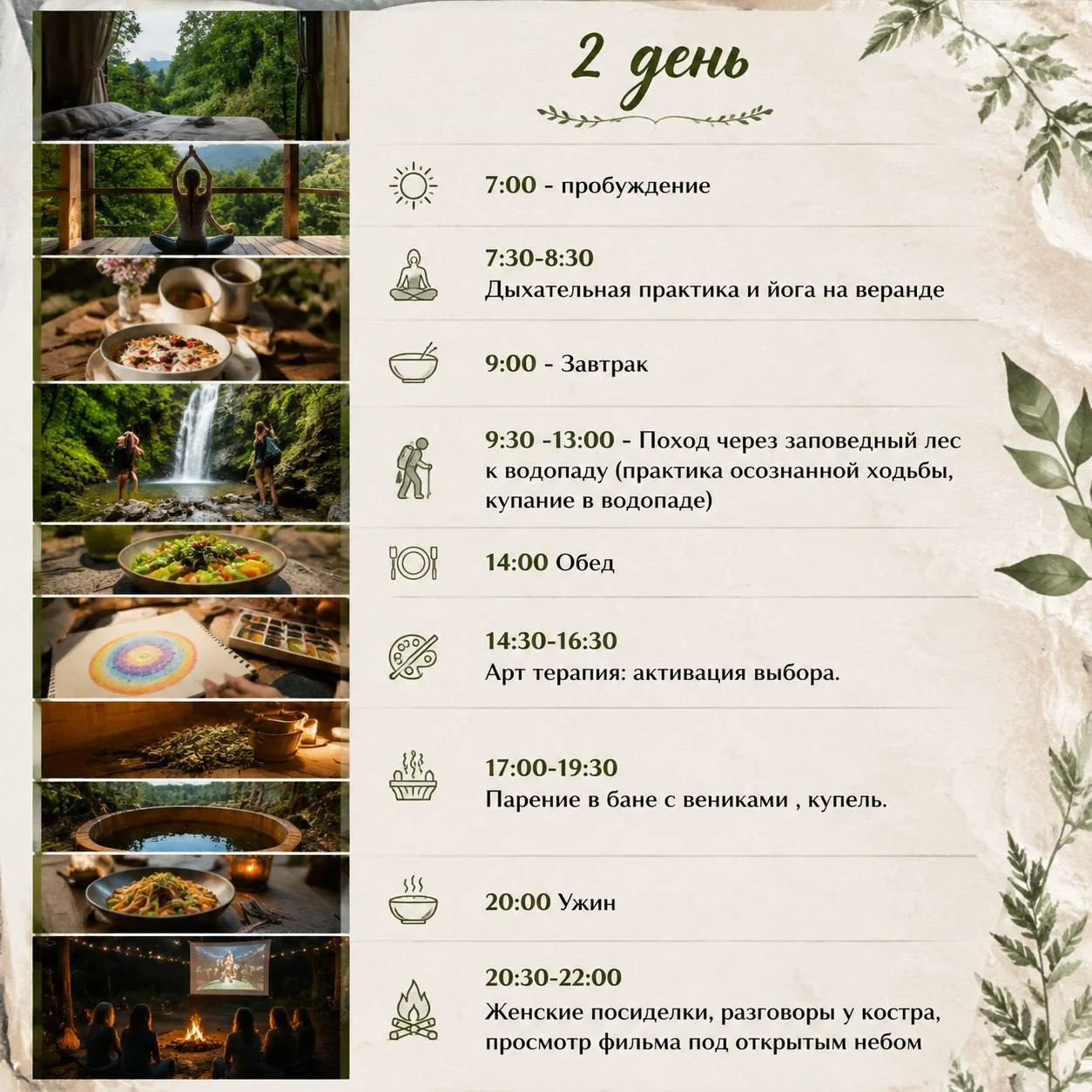 РЕТРИТ   🗓️ С 5 по 7 июня  📍Мезмай  — место силы в горном посёлке 🏔️💫  Три дня, где не нужно быть уд