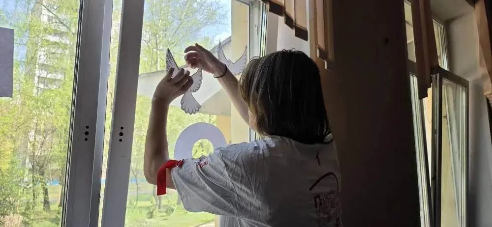 🕊️ «Окна Победы»  🔥 Акция «Окна Победы» стала важным событием для нашей школы. В ней приняли активно