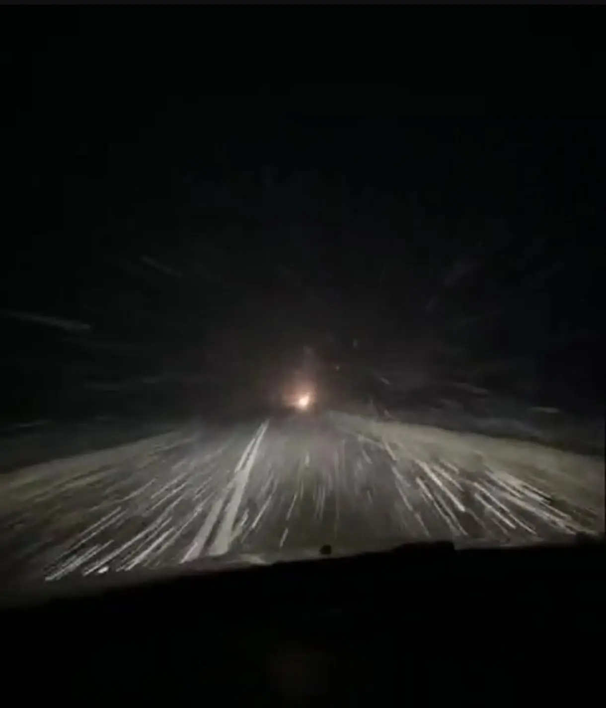 Метёт на трассе Сарманово — Альметьевск❄️❄️❄️