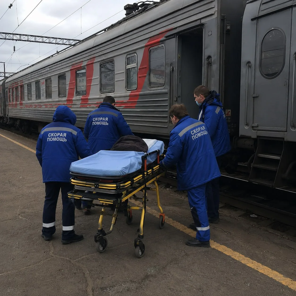 ⚡️ Александр Бастрыкин потребовал разобраться в смерти пассажирки поезда Волгоград — Москва, которой