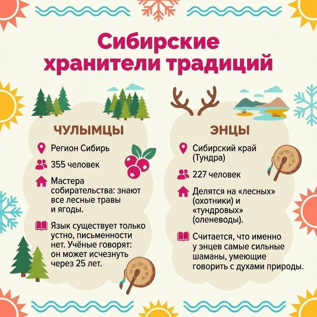 30 апреля – День коренных малочисленных народов России 🧡

Сегодня мы говорим о тех, кто веками хран