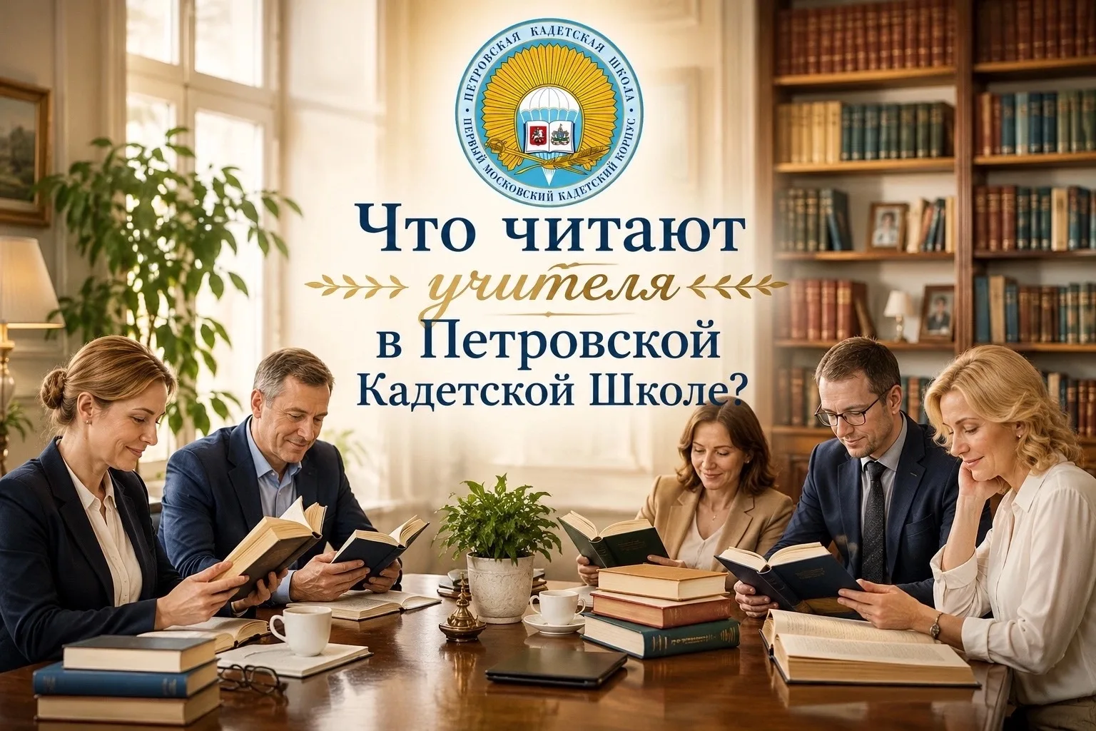 📚 Что читают учителя Петровской кадетской школы?

Для педагога отпуск — это не только отдых, но и в
