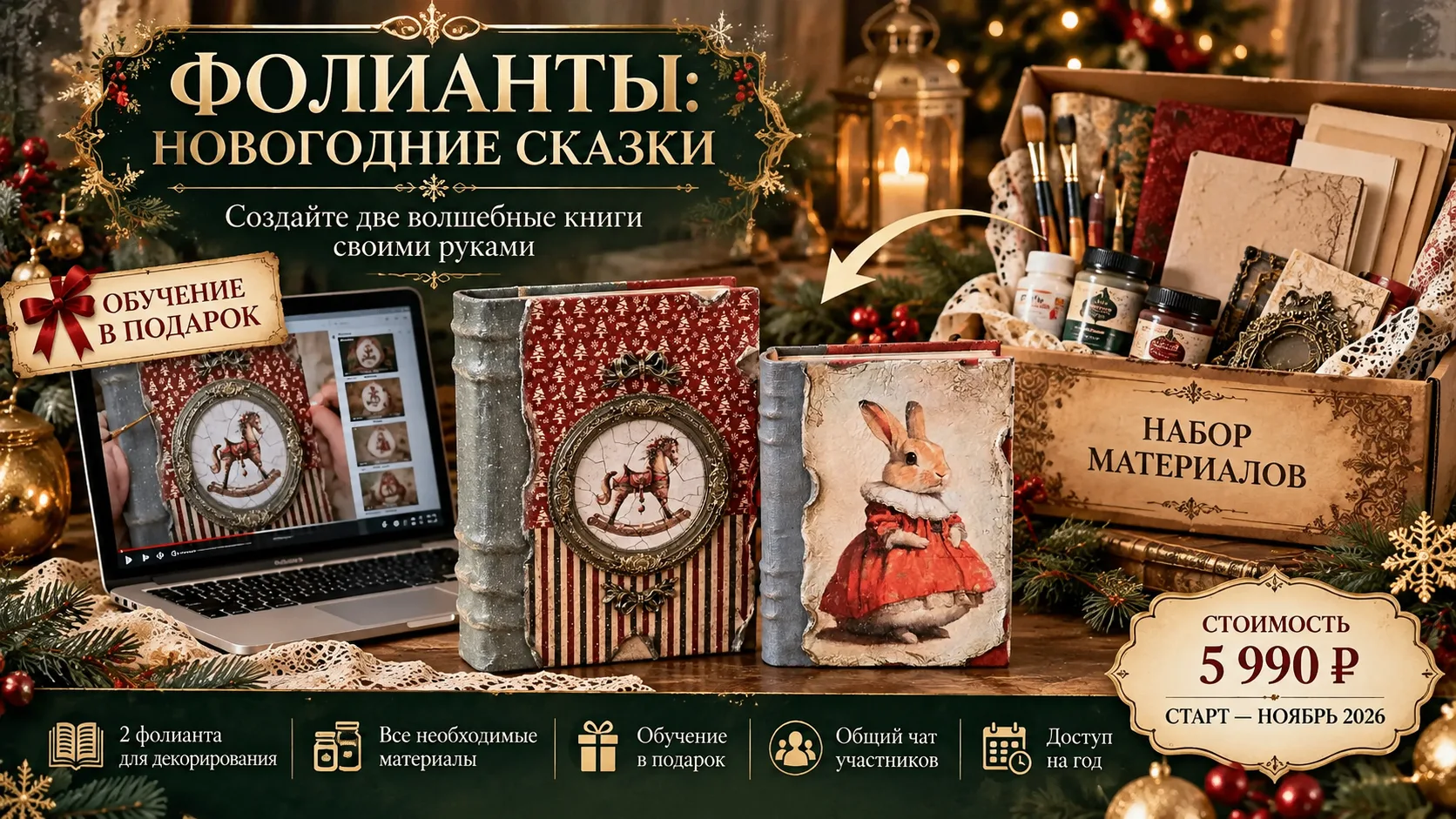 📚 ФОЛИАНТЫ: НОВОГОДНИЕ СКАЗКИ