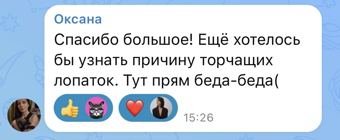 Торчащие лопатки имеют несколько причин возникновения - это может быть усугубленный киф...